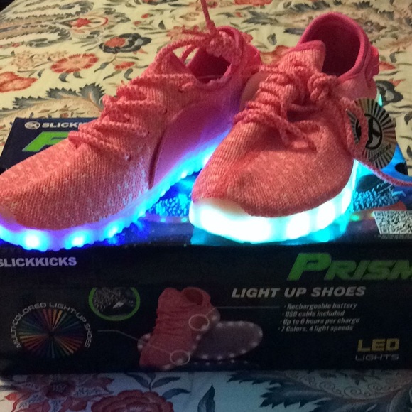 SOLD!!!!!!     Slickkicks light up LED shoes. - Picture 2 of 7